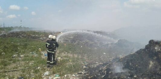 Возле Николаева горит свалка - today.ua