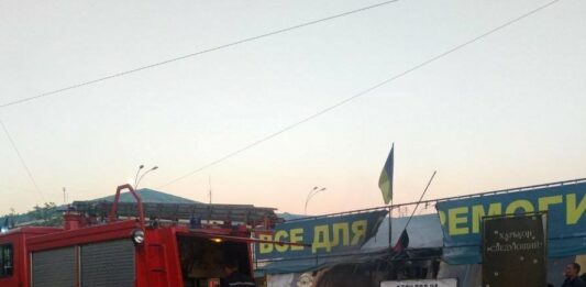 В Харькове задержали мужчину, который поджег волонтерскую палатку - today.ua