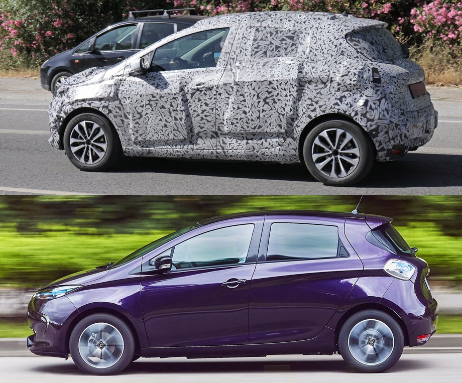 Renault Zoe другого покоління сфотографували під час тестів