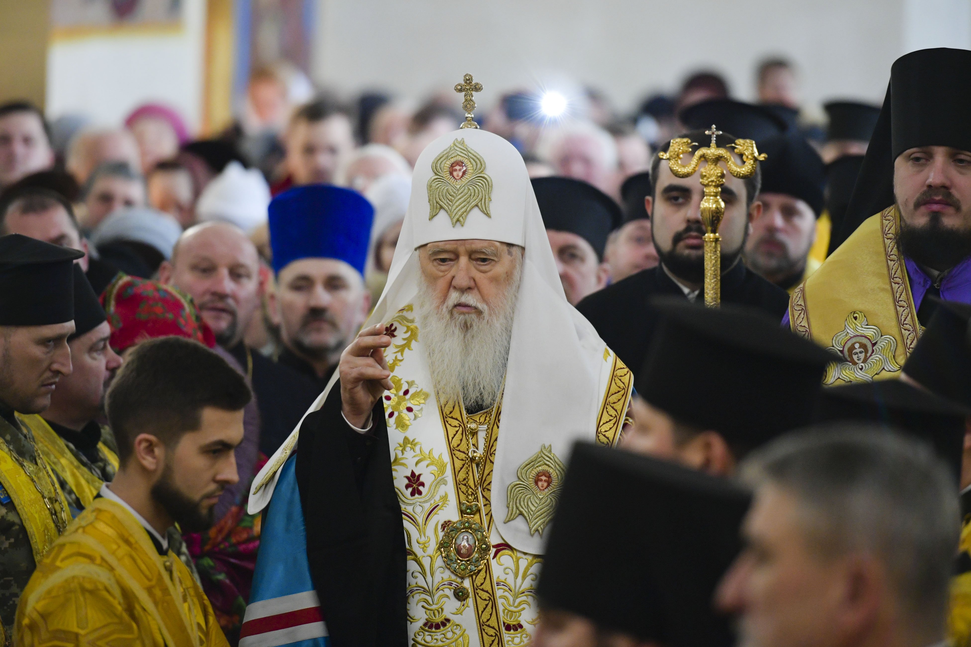 Киевский патриархат. Филарет Денисенко жена. УПЦ Киевского Патриархата. Филарет на объединительном соборе.