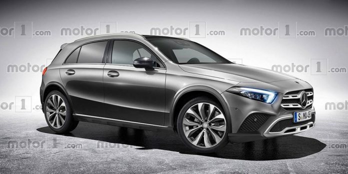 Mercedes-Benz готується до показу кросовера GLA