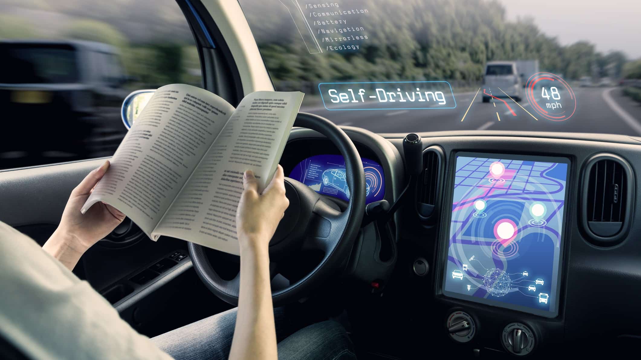 Tesla попал в ДТП под Киевом