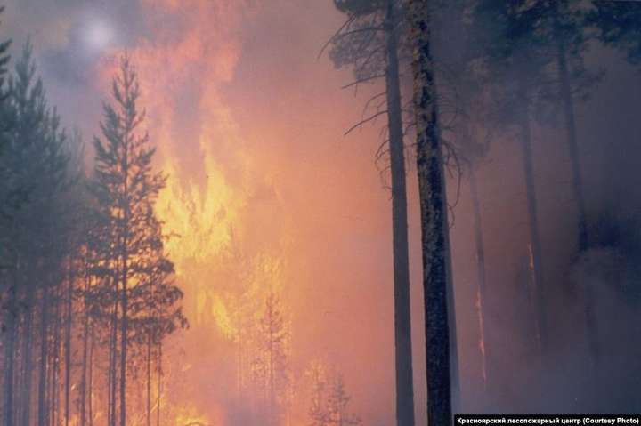 В России решили бороться с масштабным лесным пожаром с помощью молитв - today.ua