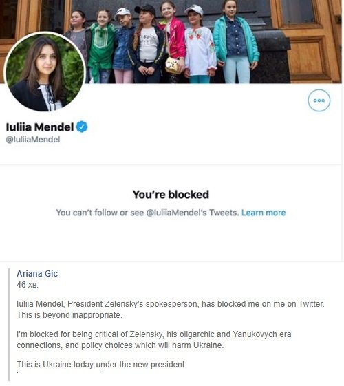 Скандал из-за блока в Твиттере: спикер Зеленского обиделась на канадского политолога