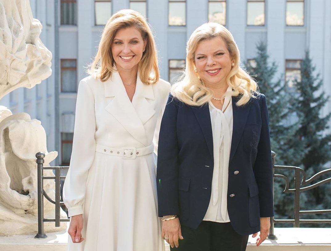 Елена Зеленская и жена премьер-министра Израиля хотят снять фильм о Бабьем Яре