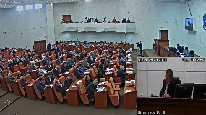 Мэр Днепра Филатов попер матом на депутата на сессии горсовета (видео) - today.ua