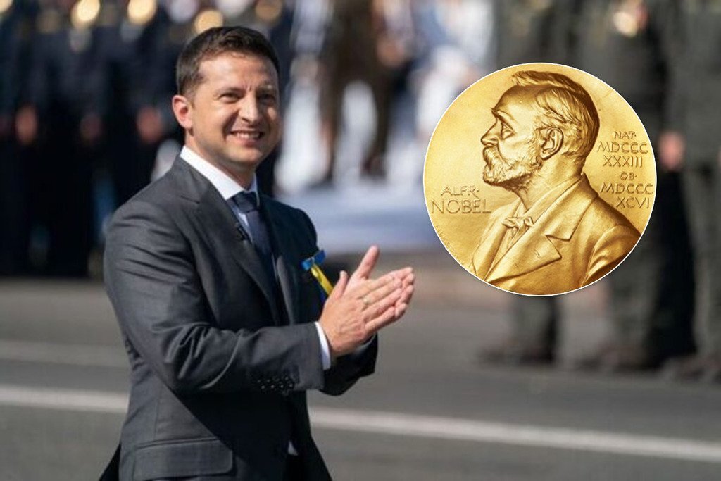 В России предлагают выдвинуть Зеленского на Нобелевскую премию мира