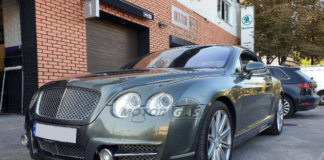 В Україні помітили дорогий Bentley з ГБО - today.ua