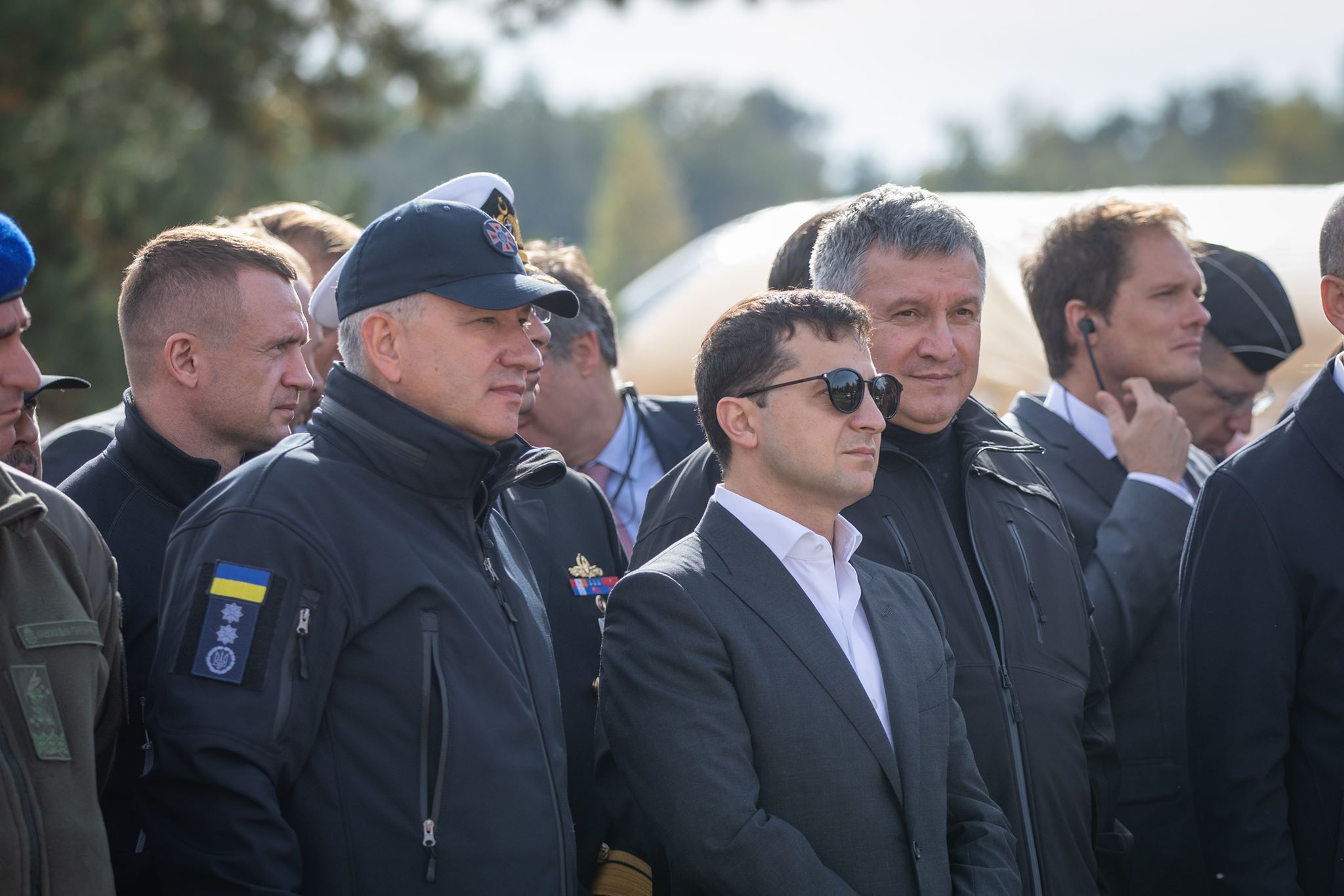 "Мене вразив рівень підготовки": Зеленський спостерігав за навчаннями МВС