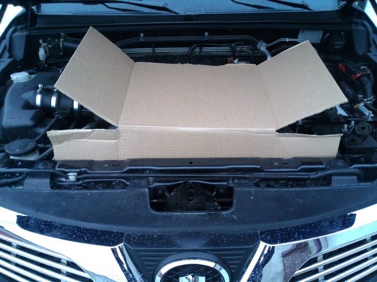 Можно ли закрывать радиатор картонкой в холодное время года