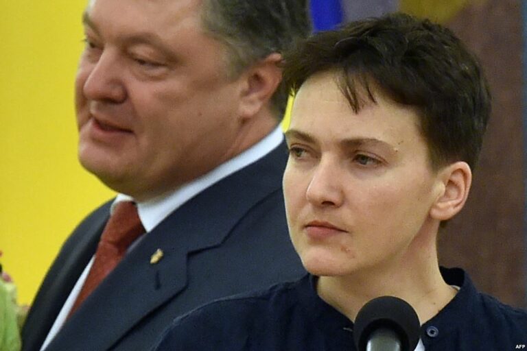 Савченко викрила Порошенка у жадібності - today.ua
