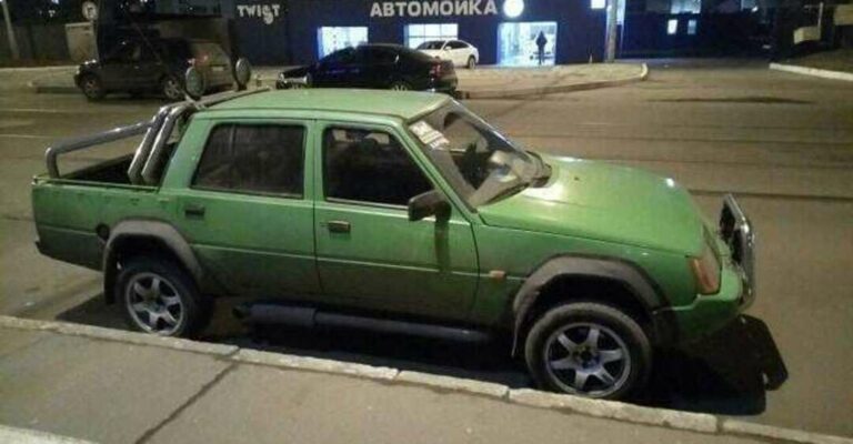 У Харкові помітили «Славуту» в кузові пікап - today.ua