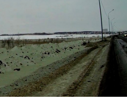 Космічний пил або фарба: в Росії випав зелений сніг - today.ua