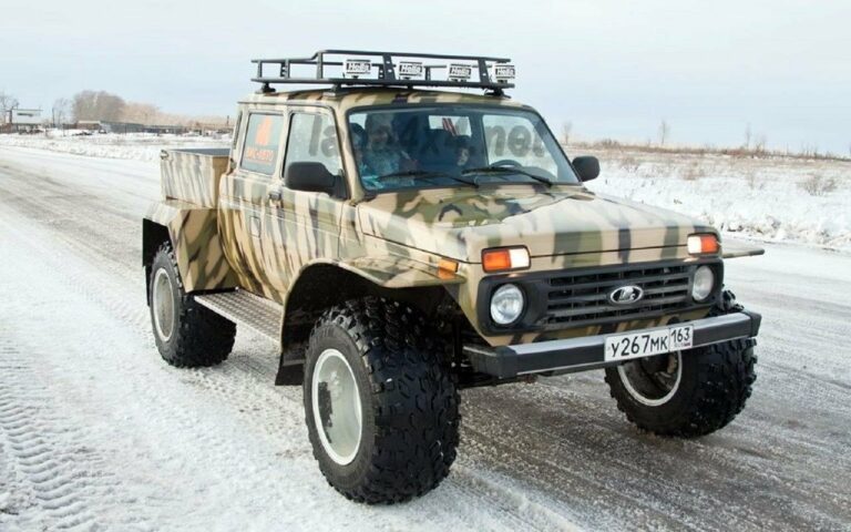 Пикап с огромными колесами: новый супервездеходный внедорожник “Нива“ отправлен в производство - today.ua
