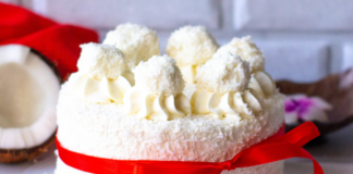 Торт “Рафаэлло“ без выпечки: пошаговый рецепт роскошного праздничного десерта - today.ua