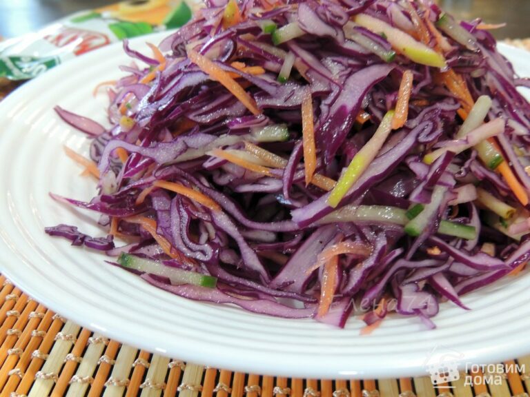 Салат из овощей “Витаминный“: море пользы, вкуса, и минимум калорий - today.ua