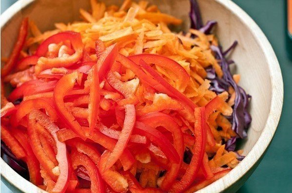 Салат из овощей “Витаминный“: море пользы, вкуса, и минимум калорий