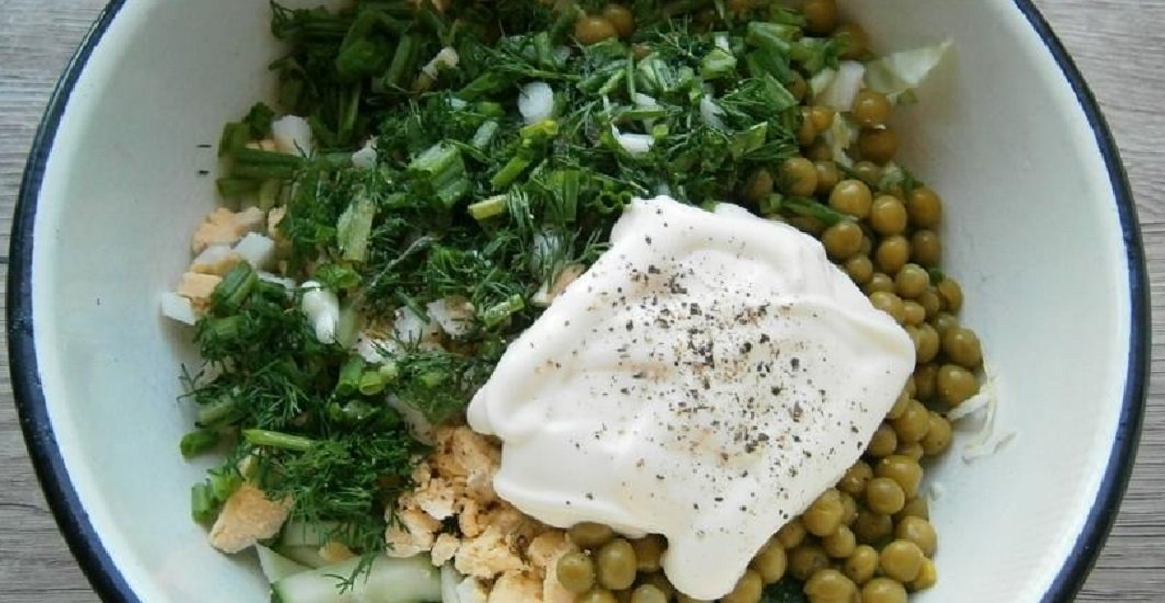 Витаминный салат «Весенний»: рецепт полезного блюда для здоровья и фигуры
