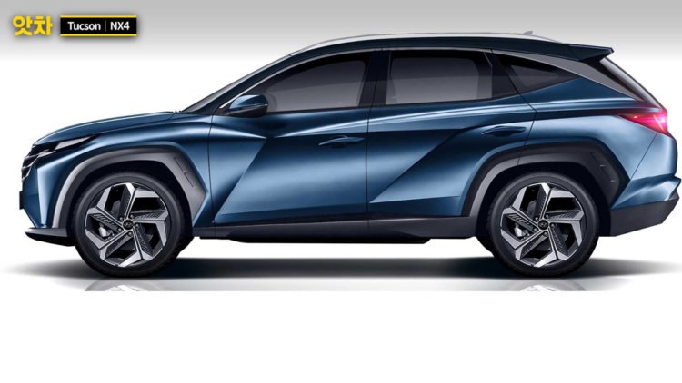 Новый Hyundai Tucson “засветился“ в Сети 