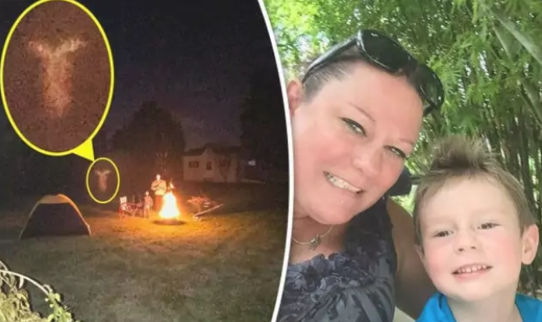 Жінка сфотографувала сина, але на знімку виявилася містична істота - today.ua
