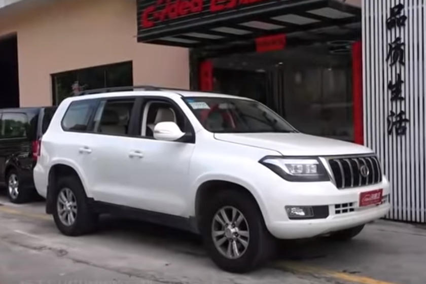 Китайцы создали копию Toyota  Land Cruiser по цене Toyota Camry