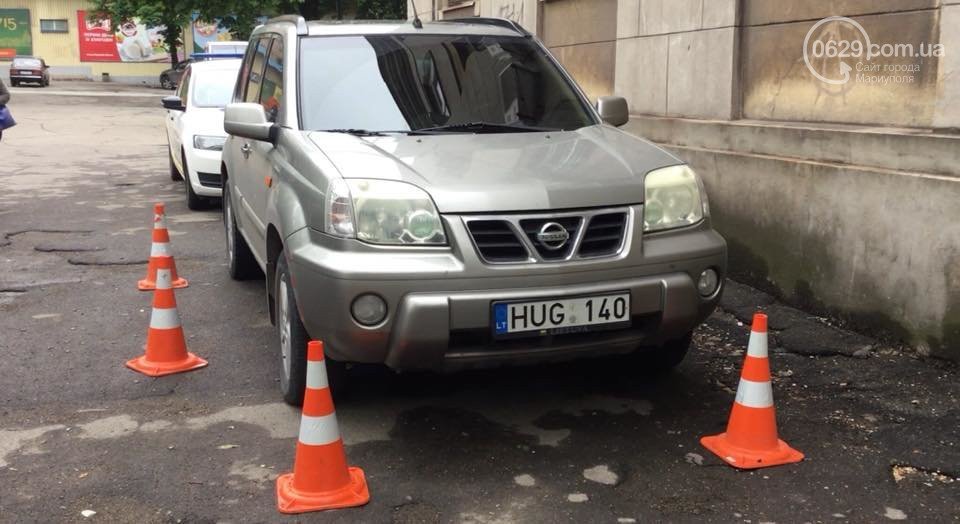 У Маріуполі пройшли облави на «євробляхерів»