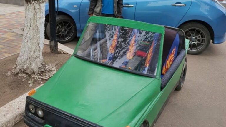 Украинский пенсионер сделал электромобиль - today.ua