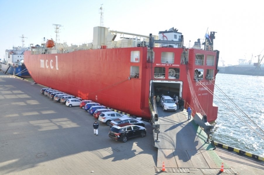 Автомобили, доставленные в Одессу, можно перевезти на поезде