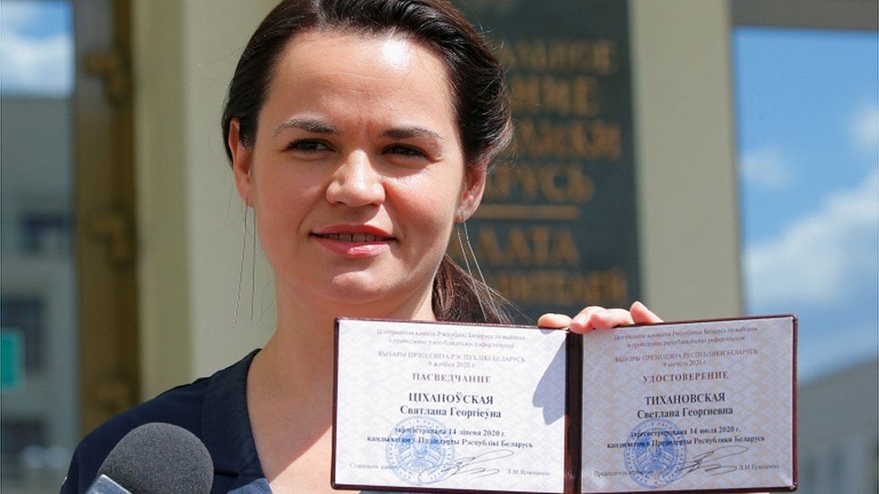 Проторила дорожку для супруга: Тихановская видит своего мужа президентом Беларуси
