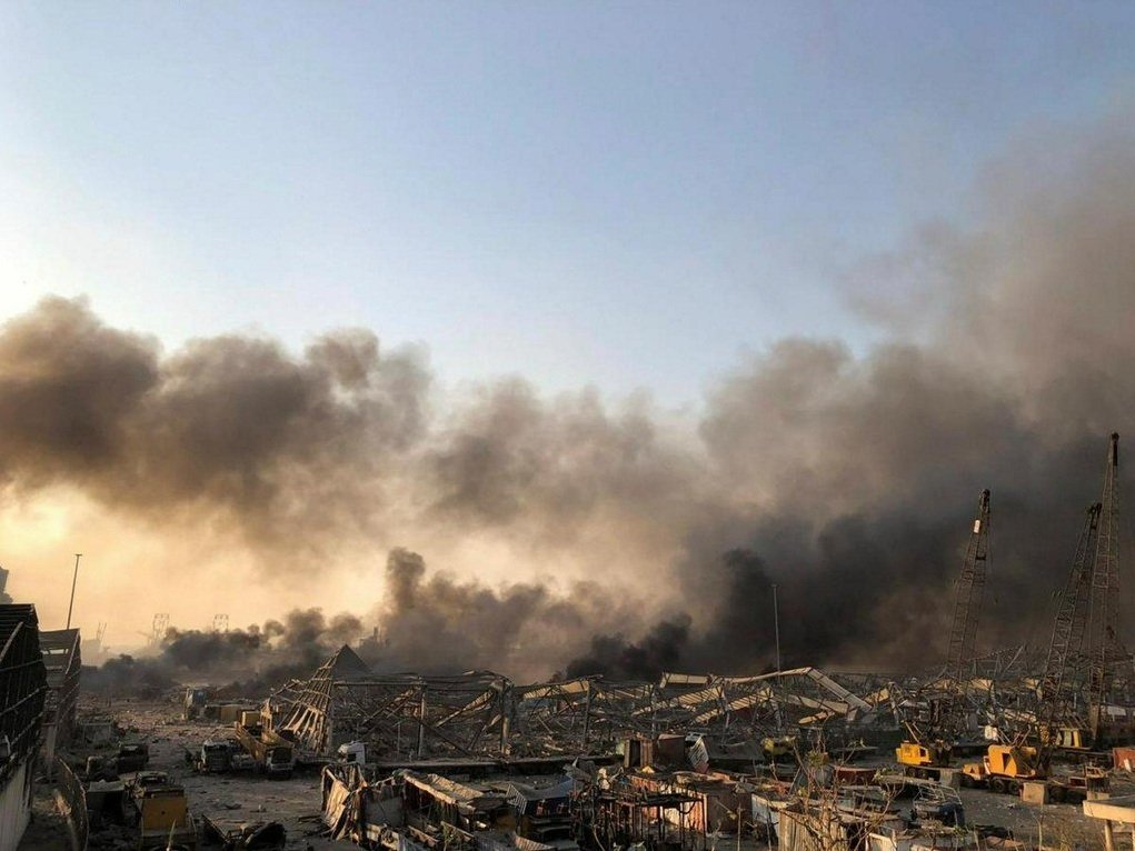 Главные события в мире 4 августа: апокалипсис в Бейруте - город лежит в руинах