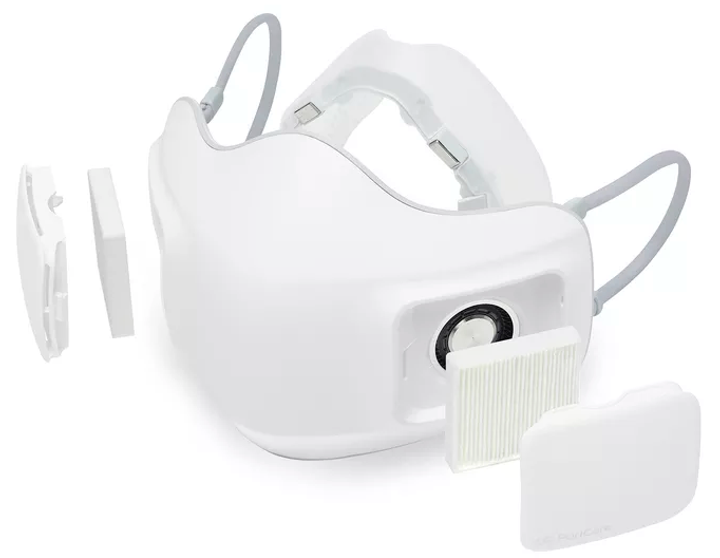 LG представила електронну захисну маску з очищувачем повітря