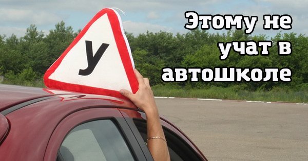 О чем не рассказывают в автошколе, но это должен знать каждый водитель - today.ua