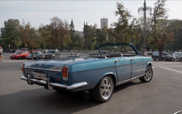 В Харькове «Волгу» превратили в стильный кабриолет - today.ua