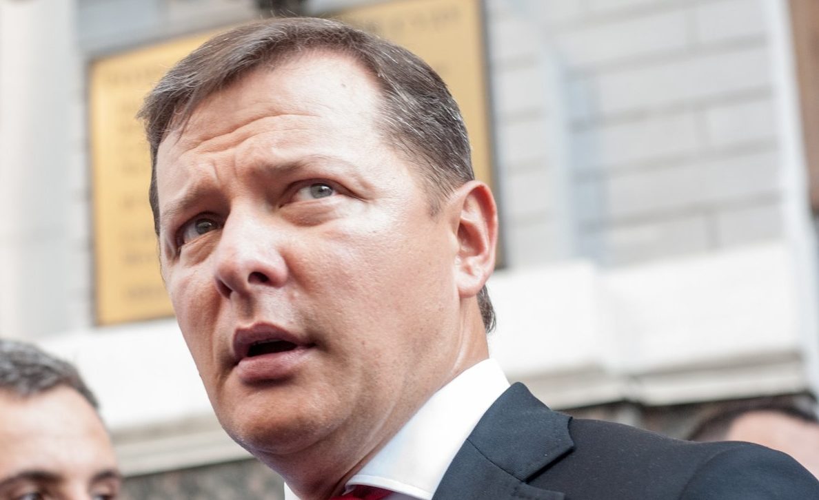 Олег Ляшко слідом за дружиною програв вибори в Раду