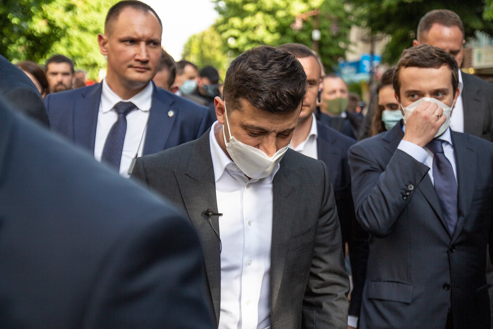 У Зеленського збільшилася кількість збройних охоронців