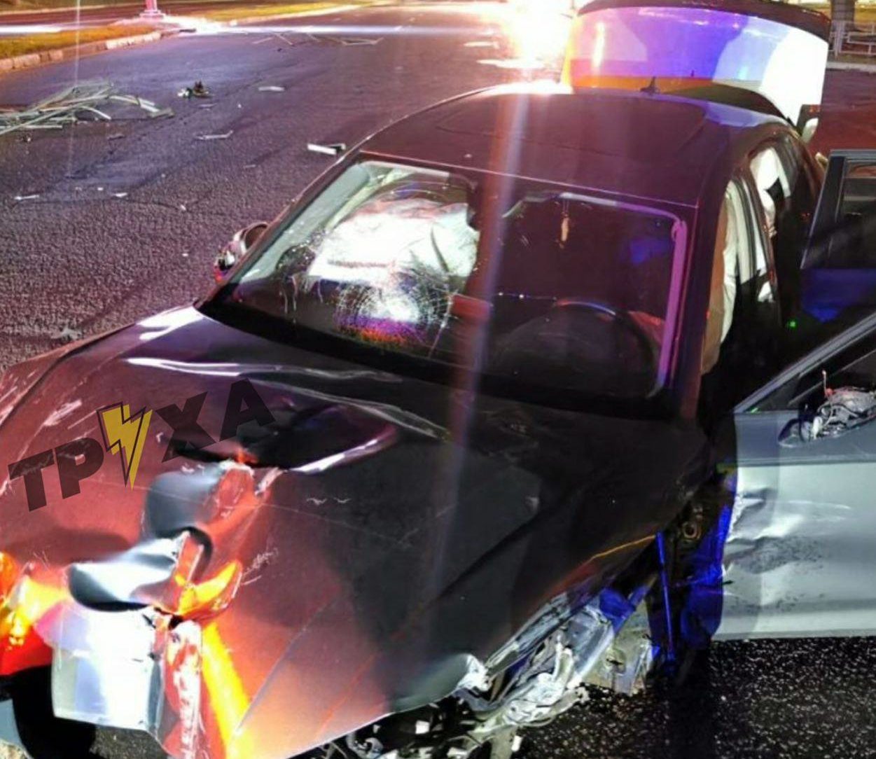 В Харькове пьяный футболист устроил масштабное ДТП