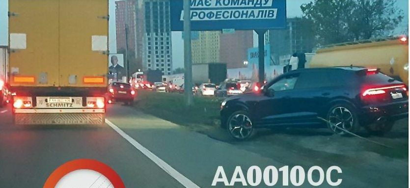 Автомобиль одиозного экс-нардепа и кандидата в меры Одессы жестко нарушил ПДД в Киеве