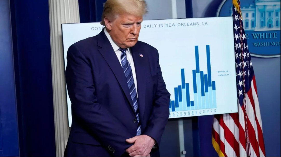 Трамп ушел на карантин из-за коронавируса: один тест может решить исход выборов