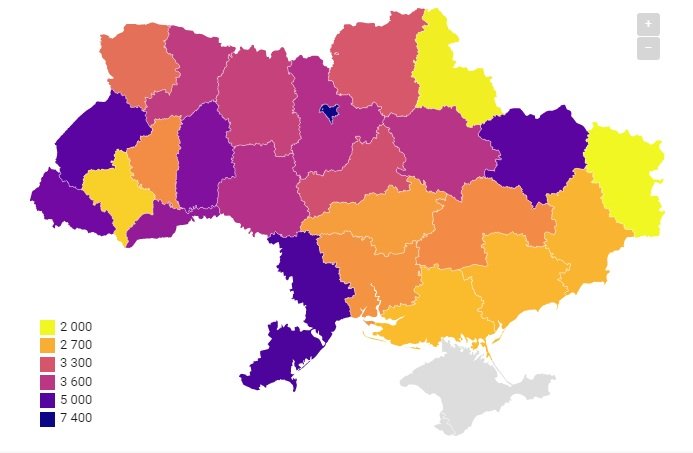 Українцям показали рейтинг регіонів за вартістю життя: найдорожчий - не Київ