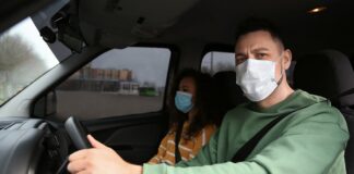 Стало известно, сколько украинских водителей пользуются защитными масками - today.ua