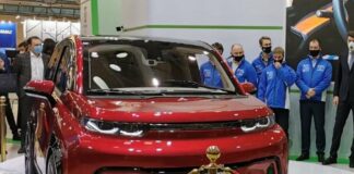 «КАМАЗ» представил легковой электромобиль  - today.ua