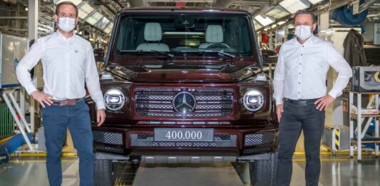 Mercedes выпустил юбилейный 400-тысячный Mercedes G-Class - today.ua