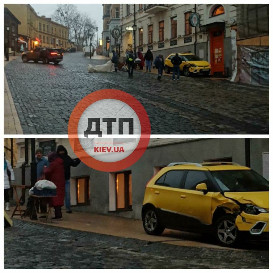 В Киеве за день зарегистрировано 127 ДТП: гололедица превратила город в каток