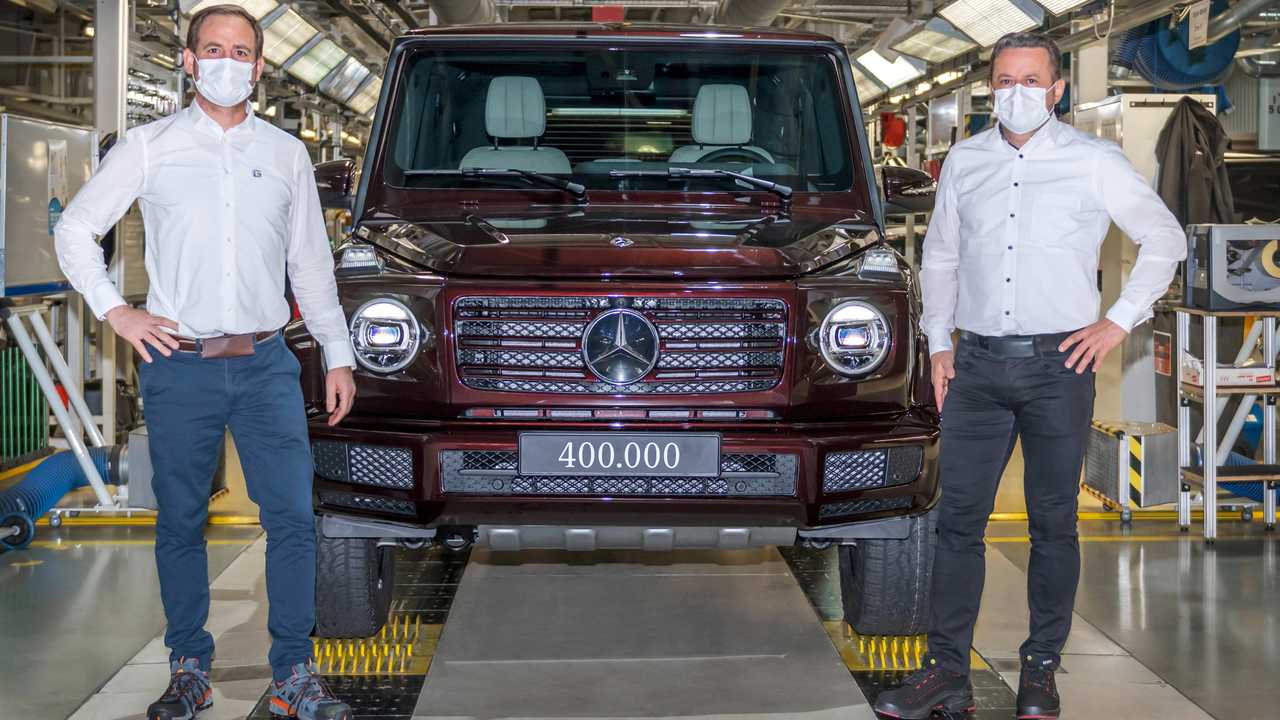 Mercedes випустив ювілейний 400-тисячний Mercedes G-Class