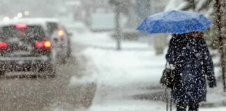 В Україну йде дощ з мокрим снігом: прогноз погоди на перший тиждень 2021 року - today.ua