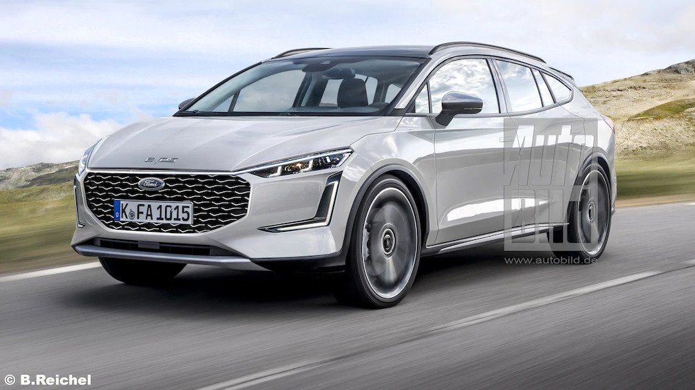 В Сети показали новый кроссовер Ford