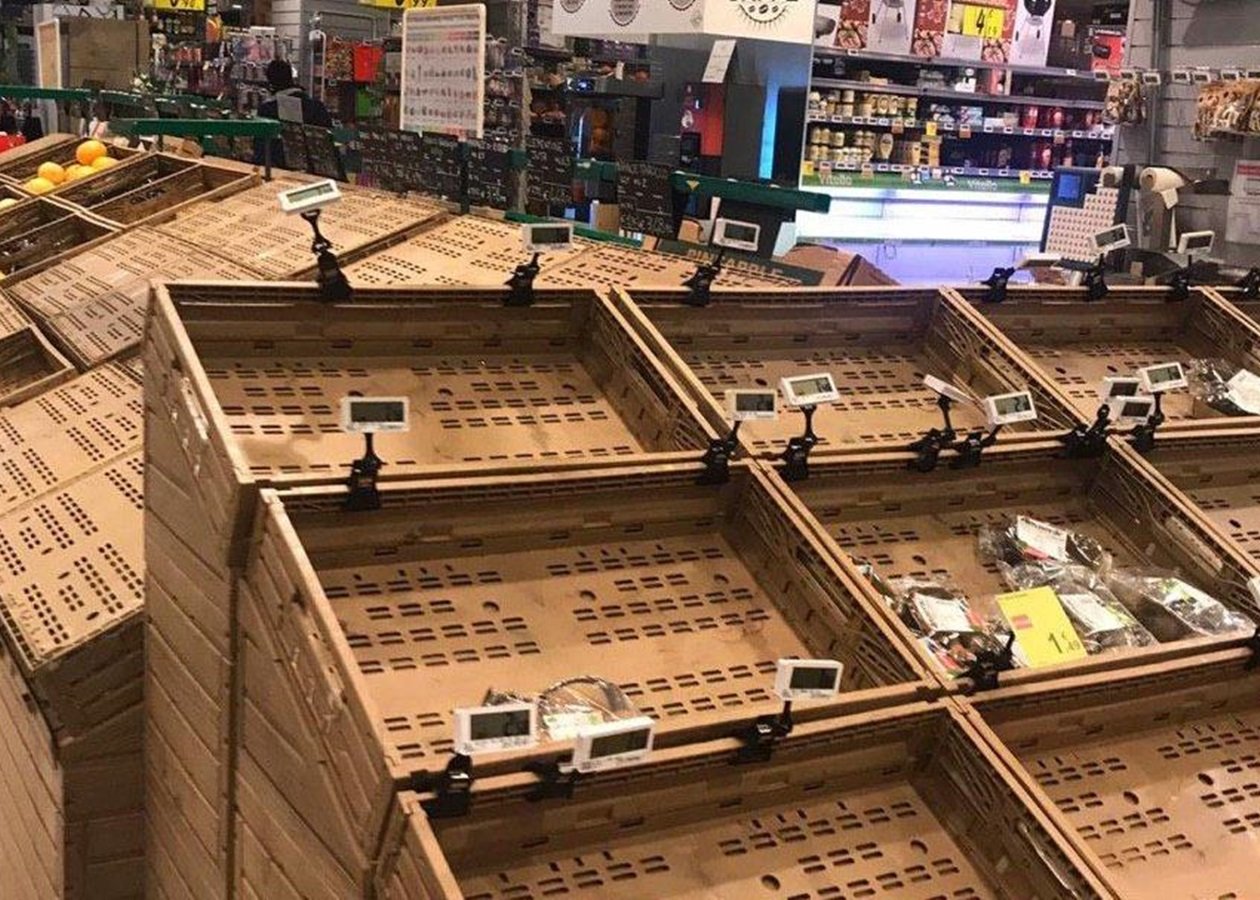 Стало известно, какие товары исчезнут из украинских супермаркетов во время локдауна в январе