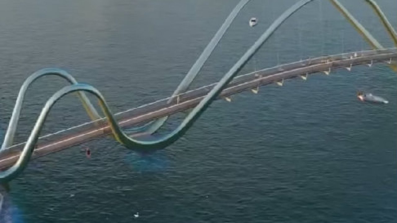 У Києві будують новий пішохідний міст незвичайної форми