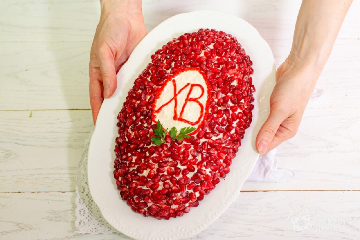 Салат Пасхальное яйцо с телятиной и грецкими орехами: рецепт угощения на праздник - today.ua