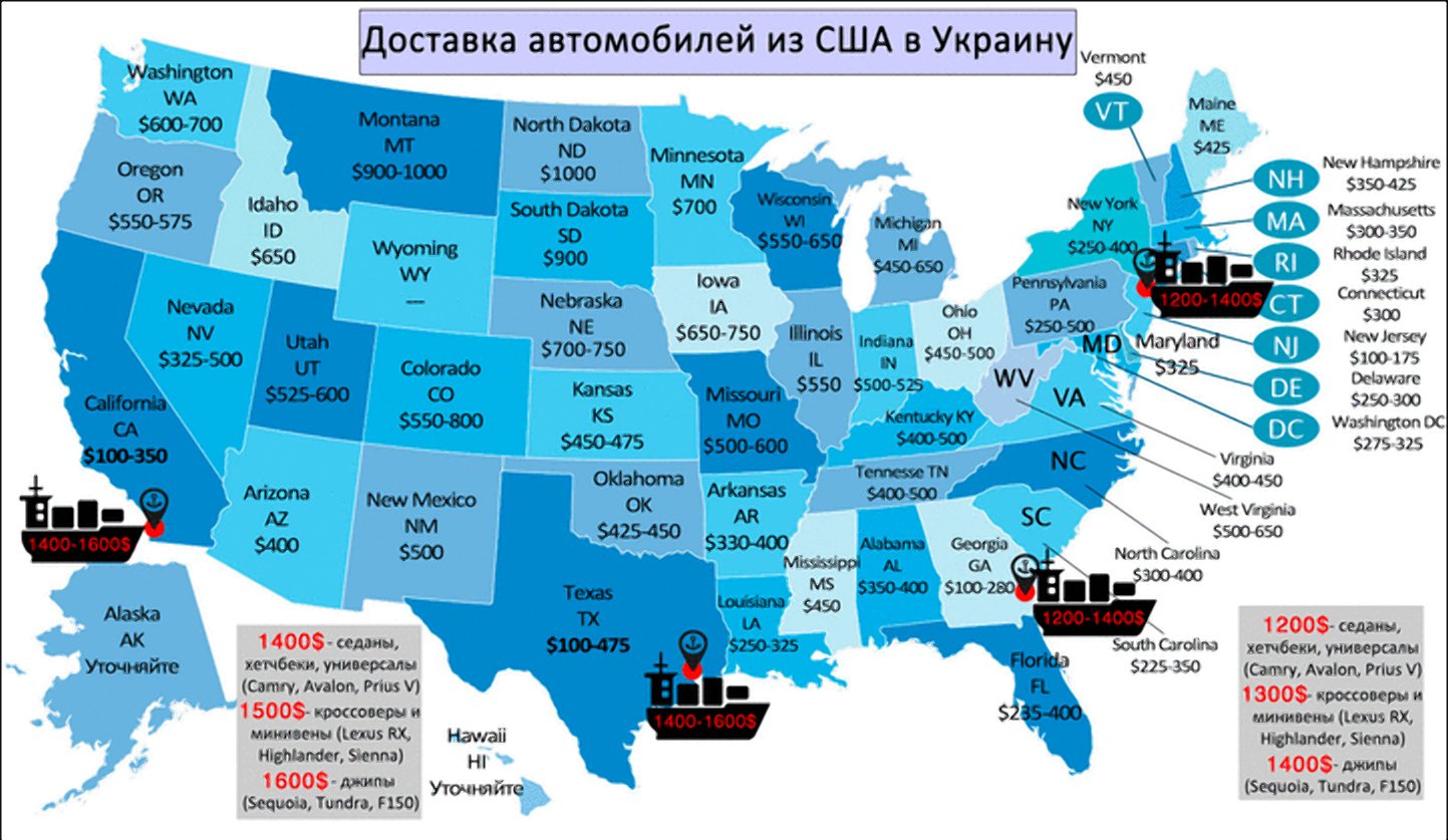 Українці будуть дорожче платити за розмитнення автомобілів з США